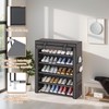 Laiensia 5-Tier Vertical Shoe Rack Organizer, Space Saving Shoe Storage