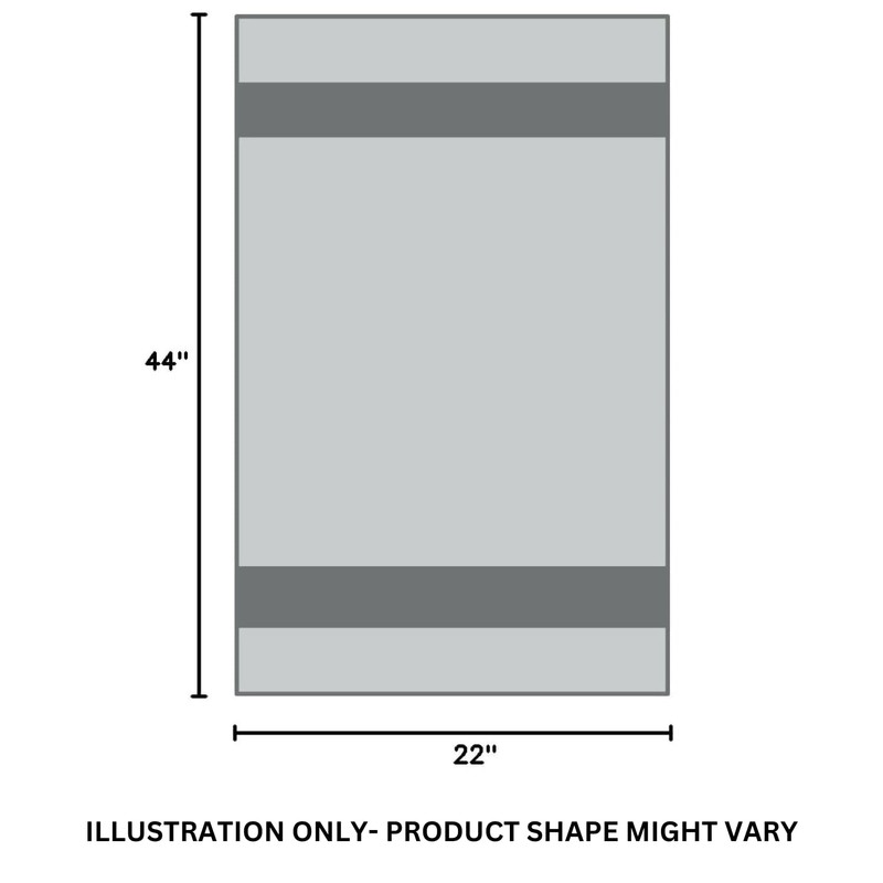 Devant Sport Towels - Caddy Golf Towel, Royal/Light Blue/White