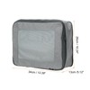 sourcing map Compression Packing Cube for Suitcases 34x26x13cm Lightweight Luggage