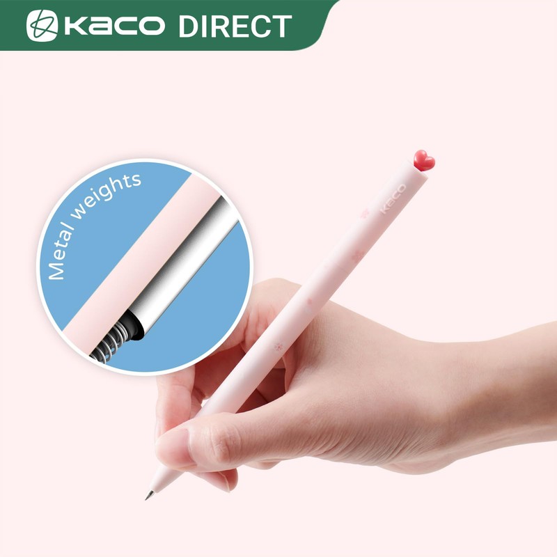 Kaco FIRST Gel Pens Cute Stationery, Pack of 2 Pieces