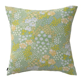 Suminoe V322C Cushion Cover, Light Green, 17.7 x 17.7 inches (45 x 45 cm), Washable, Pack of 1
