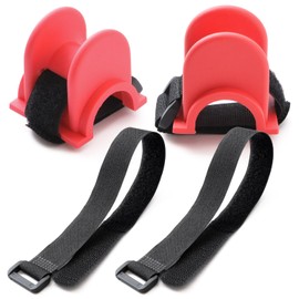 ESFUERZO Rod Holder, Fishing Rod Stand, Rod Rest, Rod Holder, Breakwater, Balustrade, Handrail, Ship Bank, Velcro, Rubber, Convenient, Set of 2