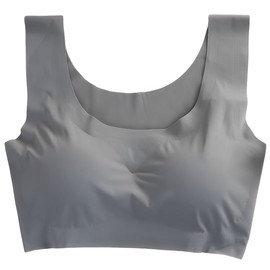 Fiiiche Seamless Bra Top Sports Bra, gray