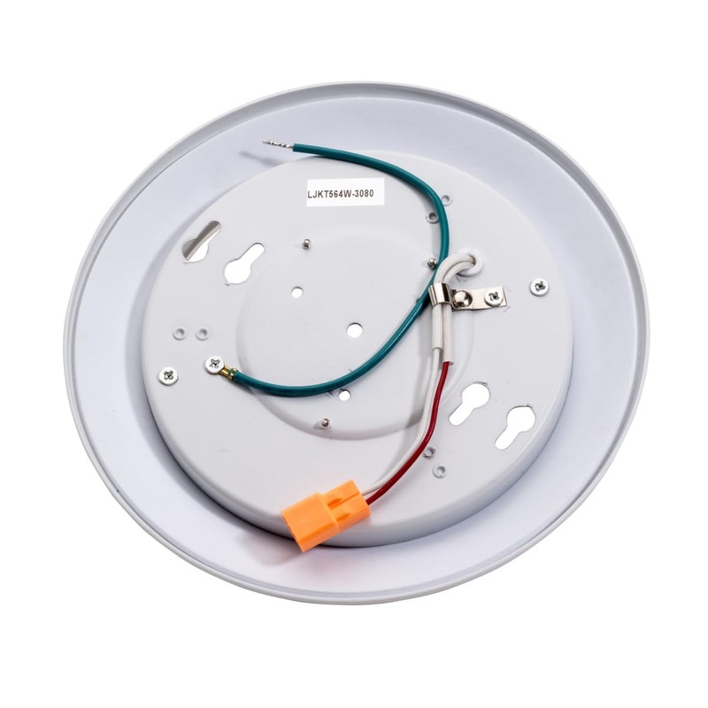 Topaz 6" LED Surface Mount Disk Light, 15W, Dimmable, White,