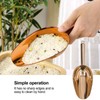 Ice Scooper Stainless Steel U Shaped Sturdy Food Grade Ice
