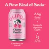 OLIPOP Prebiotic Soda Pop, Cherry Vanilla, A New Kind of