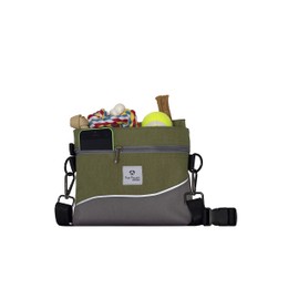 Magnetic Dog Treat Pouch – Quick-Access Pet Training Bag with Poop Bag Holder, Belt Clip & Shoulder Strap – Water-Resistant & Compact – Ideal for Walks, Training & Obedience