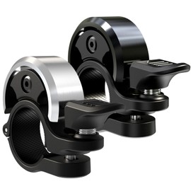 Greallthy Bike Bell, Aluminum Alloy Bicycle Belll with Clear& Loud Sound, Bike Bells for Adults Kids, Sturdy and Compact Bell for 19-25.4mm (0.75-1in) Bicycle Handlebars.