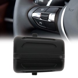 Akozon M Sports Steering Wheel Cruise Control Switch Button Rocker Multifunction Steering Wheel Cruise Control Switch Button Car Steering Wheel Control Button for 1 2 3 4 5 6 Series M Sport Version