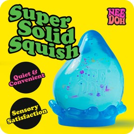 Schylling NeeDoh Dream Drop - Sensory Squeeze Toy with Dreamy Smooth Squeeze - 3" Tall - Color May Vary (Pack of 1)