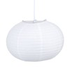 White Round Paper Lantern Light Decorative Soft Light Easy to
