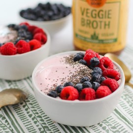 Vegetable Broth by Zoup! Vegan, Gluten Free, Non GMO, Low Calories Veggie Broth - Great for Stock, Bouillon, Soup Base or in Gravy - 6-Pack (32 oz)…