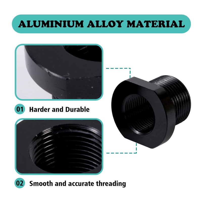 Rislobx 2 Pack 1/2 * 28 ID to 5/8 *