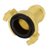 Variosan Plain Brass Quick Hose Connector, Nozzle, Untreated Brass, Geka