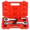 DASBET 4PCS Metal Nut Splitter Set Heavy Duty Nut Splitter