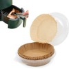 100 Pieces Air Fryer Round Paper 16cm Compatible with Cosori