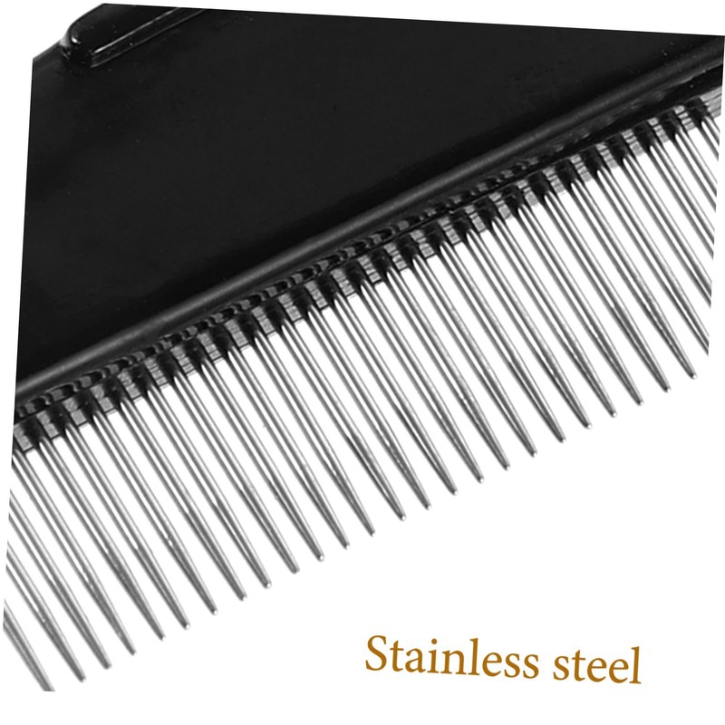 NOLITOY Professional Eyebrow Lash Comb Metal Needle Tooth Women's Makeup