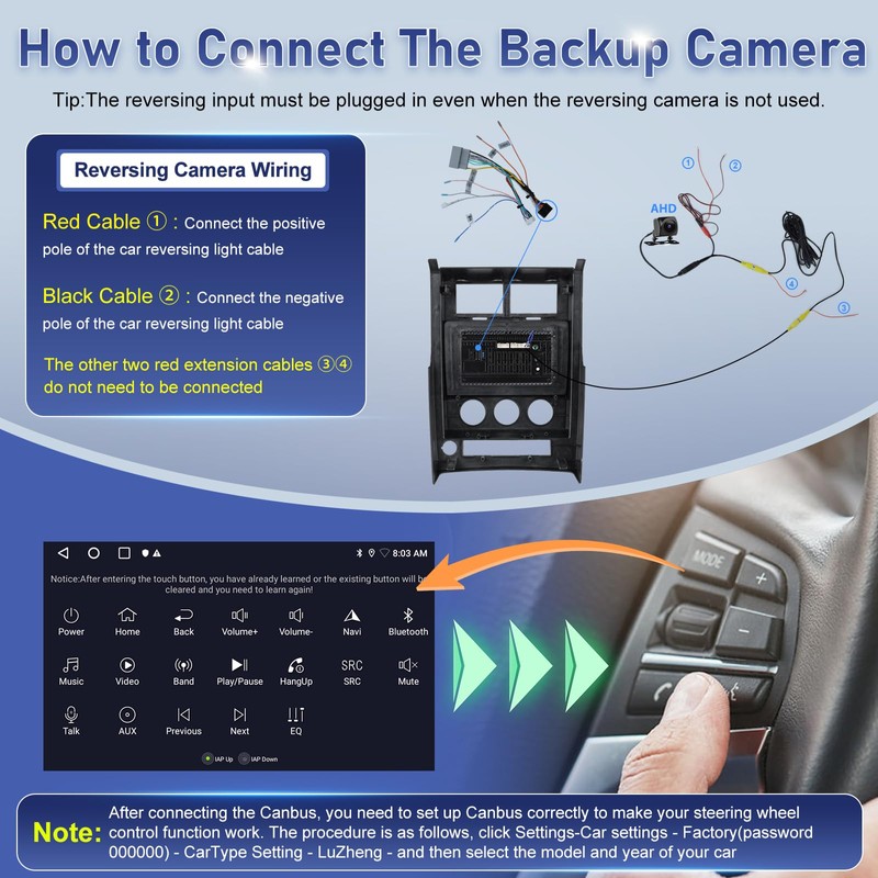 [2+64] Volxcereo Car Radio for 2008 2009 2010 2011 2012