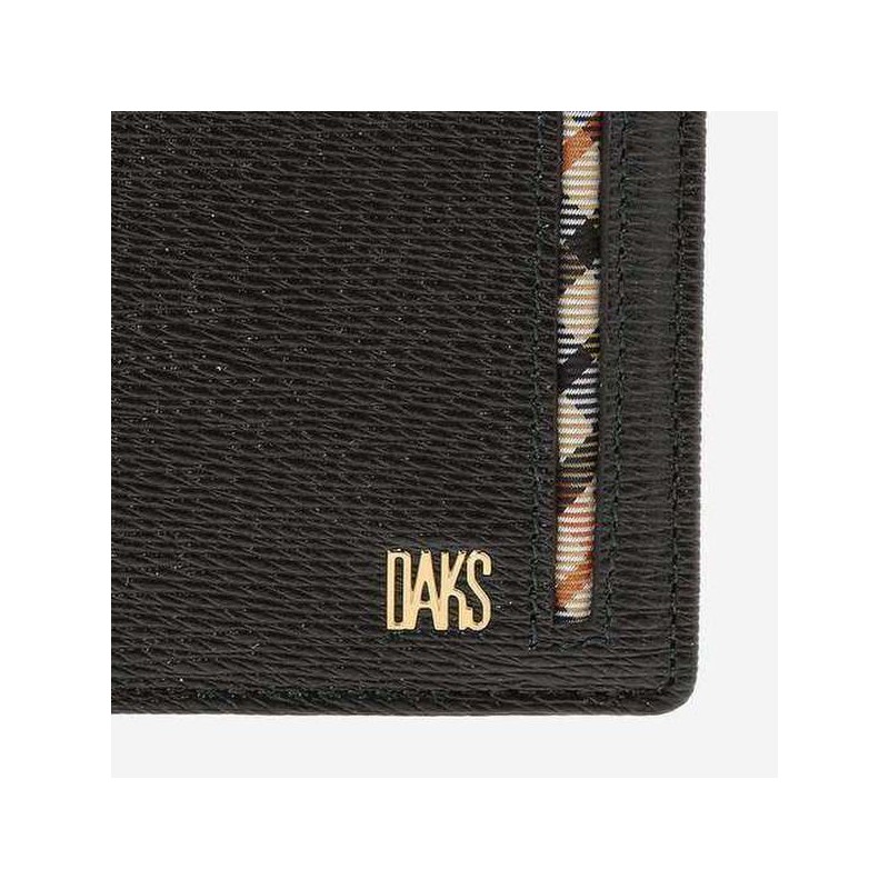 Daks (신세계강남점)DBWA2E914 다크브라운 사선체크 반지갑 (DBW A2E914) Dark Brown Diagonal
