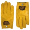 ZLUXURQ Men's Luxury and Soft 100% Sheepskin Leather Driving Gloves