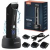 Berdsen Men's Electric Beard Trimmer with 4 Comb Attachments 3-12