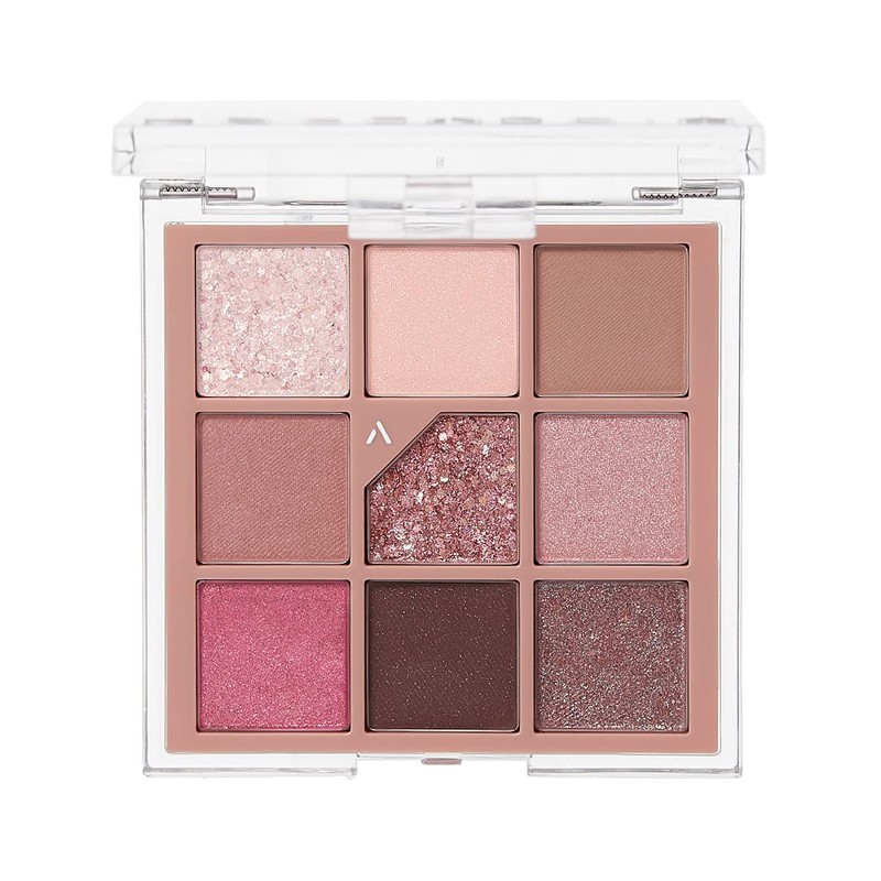 UNLEASHIA | Glitterpedia Eye Palette NO.5 All of Dusty Rose