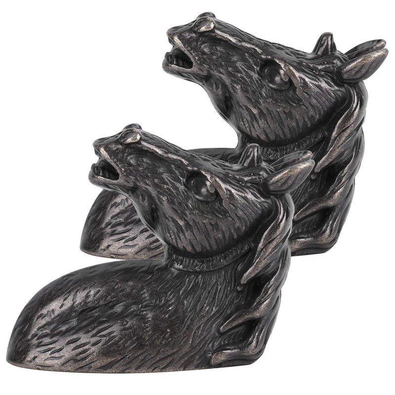 2 Sets Modern Stylish Cabinet Handles Zinc Alloy Waterproof Horse