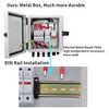 PowGrow PV Combiner Box, 4 String Metal Solar Combiner Box