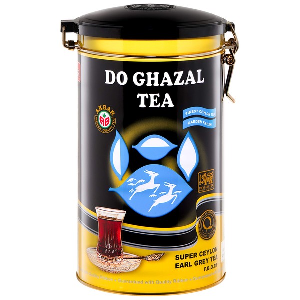 Do Ghazal Earl Grey Tea 400 Gram Tin - Pure