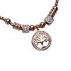 LuckyLy Pulsera para Mujer con Dije de Árbol de la