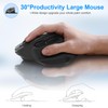 Yeemie Bluetooth Mouse Large Mouse for Large Hands, Wireless Mouse