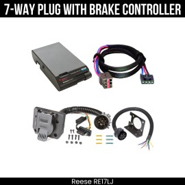 Reese RV 7-Way Wiring Brake Control For 99-04 Ford F-250 350 450 550 Super Duty