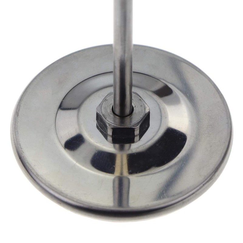 Milch- und Kaffeethermometer, Edelstahl, mit Fühler (17,5 cm)