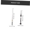 TEHAUX 15 Sets Plastic Clock Hands Replacement Kit Mute Clock