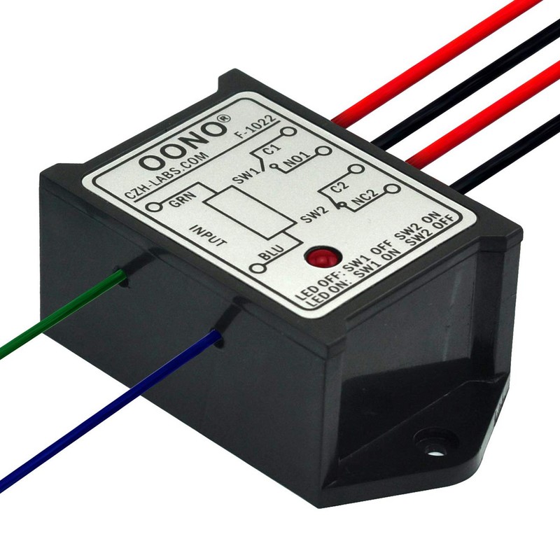 OONO DPST 1NO 1NC 8Amp Power Relay Module, AC 110V
