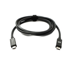System-S Thunderbolt 4 150cm Cable Type C Male to Male 40Gbps 240W Cable Adapter