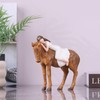 XIAOMAGG Horse Figurines - Girl Embracing Horse Figurine, Truly a