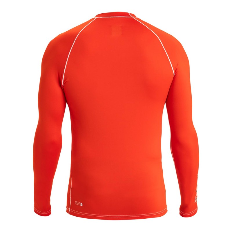 Quiksilver Mens Saturn UV50 Long Sleeve Rash Vest Top -