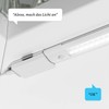 ledscom.de Siris Smart LED Under-Unit Light White Matt with Power