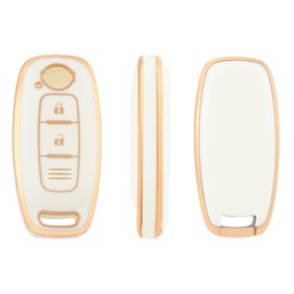 OFFCURVE Key Case Car Key Cover Key Case Protective Cover for Nissan Qashqai X-Trail Juke Ariya Altima Teana Pathfinder Rogue Bluebird Kicks Sylph