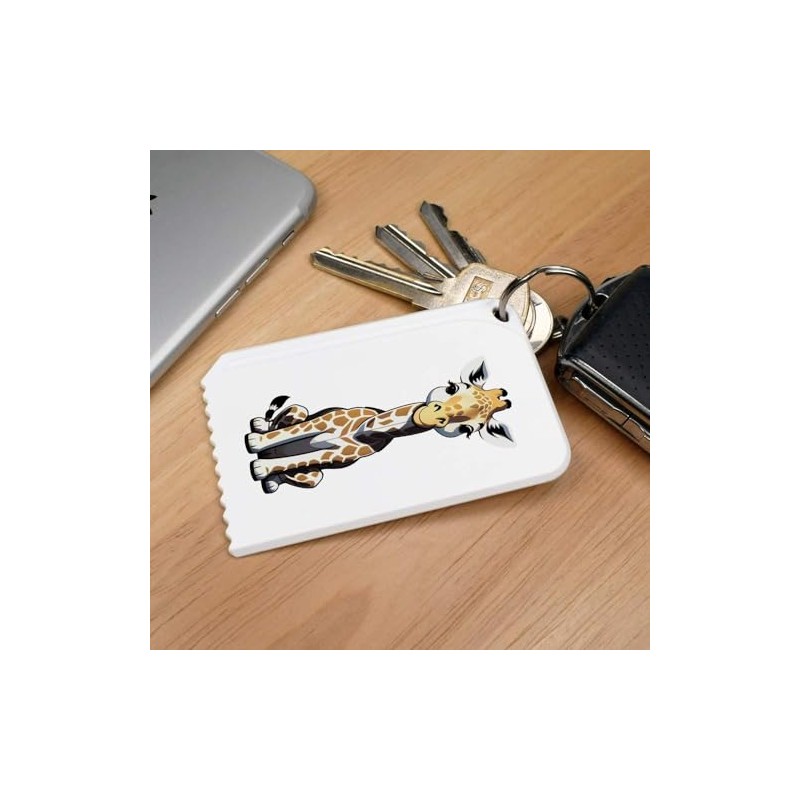 Azeeda 'Baby Giraffe' Plastic Ice Scraper (IC00034639)