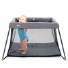 UNiPLAY Foldable Travel Crib, Lightweight Portable Playpen, Easy to Pack