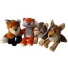 Weighted Plush Wolf or Fox with 3 lbs, weighted stuffed