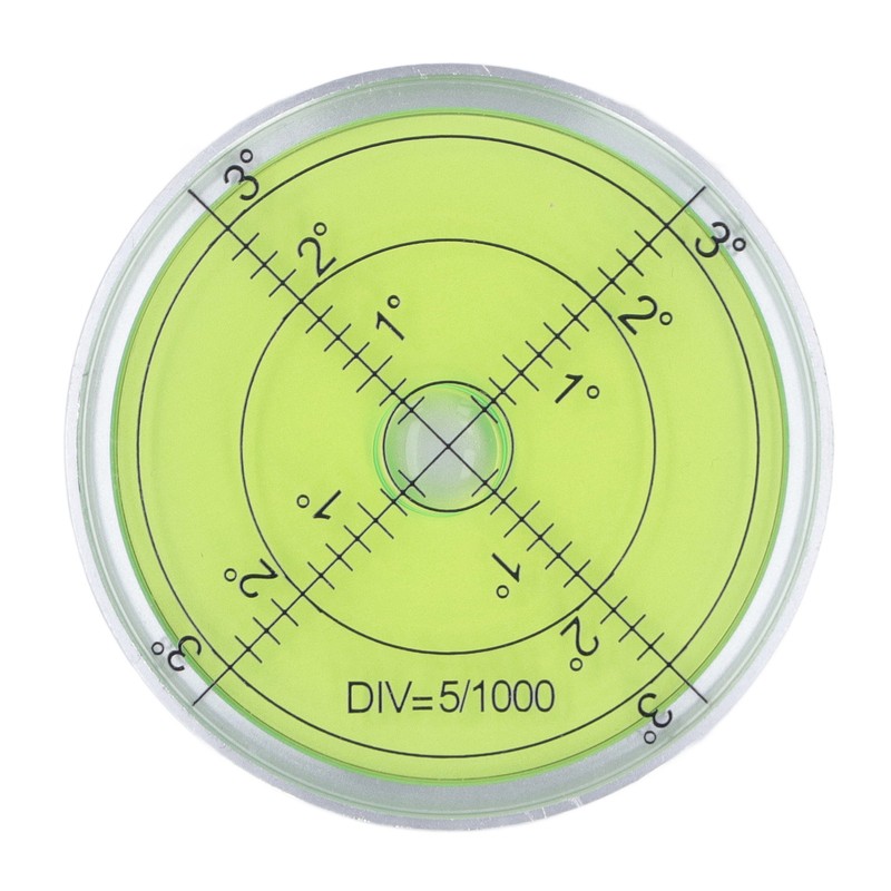 Horizontal Leveler 60 X 10mm Aluminum High Sensitivity Easy to