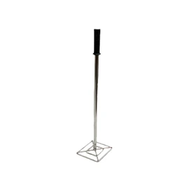 Rattleware 33.9" Manual Trash Compactor Masher for Trash Can, Heavy-Duty Stainless Steel Garbage Bin Masher with Long Ergonomic Handle for Kitchen, Bar, Restaurant, Hotel, Cafe, and Commercial Use