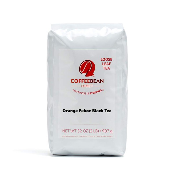 Coffee Bean Direct Orange Pekoe Loose Leaf Black Tea, 2 Pound Bag