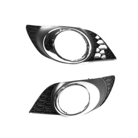 STILEALUS Pair(2) Fog Light Lamp Brackets Compatible with 2013-2015 Infiniti JX35 QX60 Left Driver & Right Passenger Side
