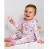 babee Reshinee Bamboo Viscose Toddler Girls Kids Pajama Sets 5-6Y