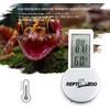 REPTI ZOO Reptile Thermometer Hygrometer with Suction Cup, Digital Thermometer