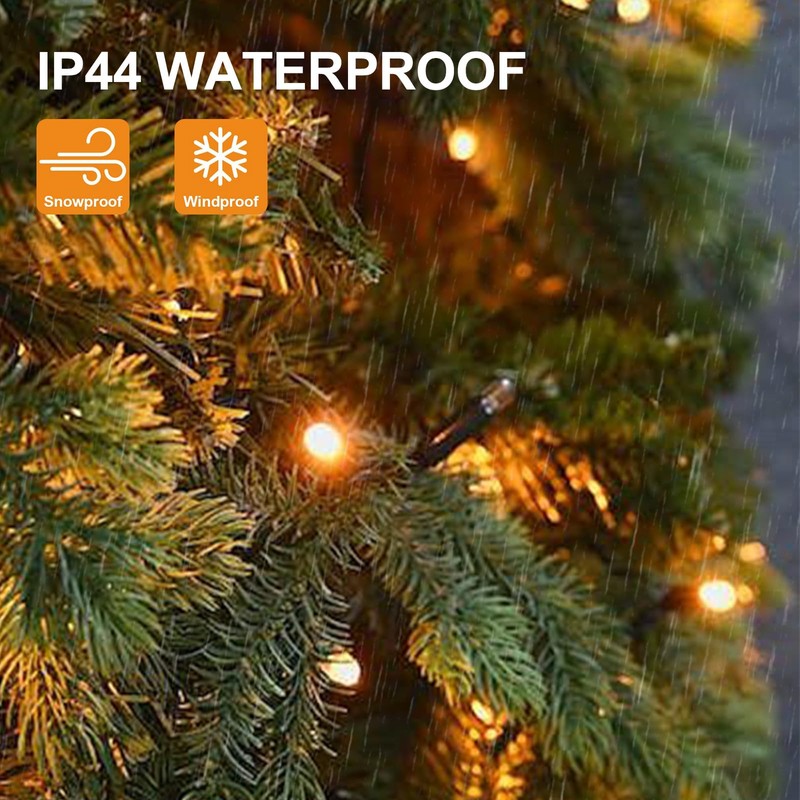 TheaPro 2M/6.6FT x 8 Lines 280LEDS Christmas Tree Lights USB